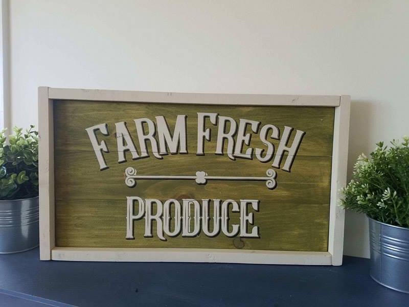 Farm Fresh Produce 10.5x17