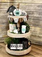 Coffee Tiered Tray