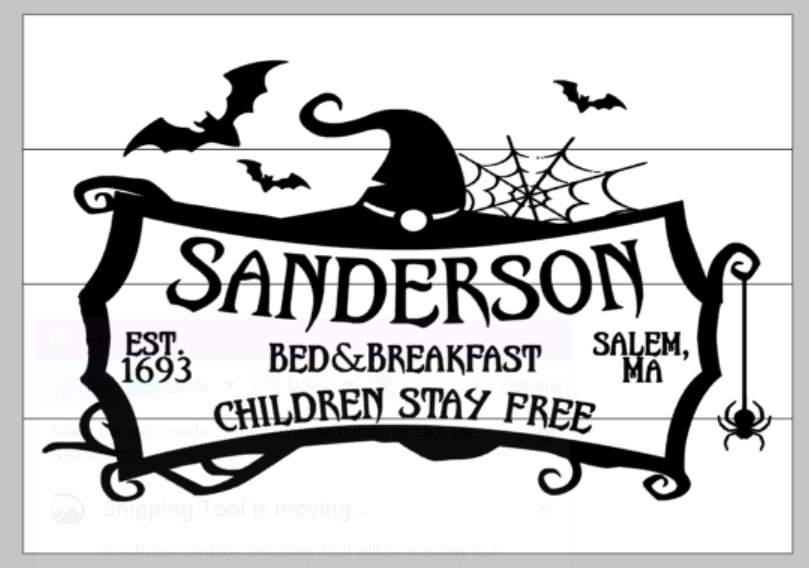 Sanderson Bed and Breakfast 14x20