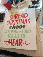 Best way to spread Christmas cheer 14x17