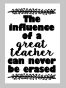 Teacher Tiles - The influence of a great teacher