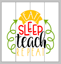 sleep teach repeat 14x14