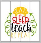 sleep teach repeat 14x14