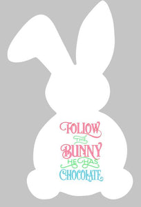 Easter Bunny - Follow the bunny he has chocolate