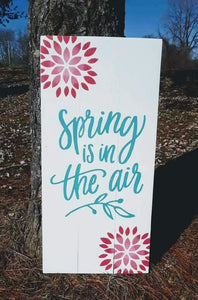 spring is in the air 10.5x22