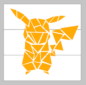 Pikachu geometric 10x10
