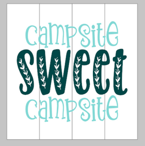 Campsite sweet campsite 14x14