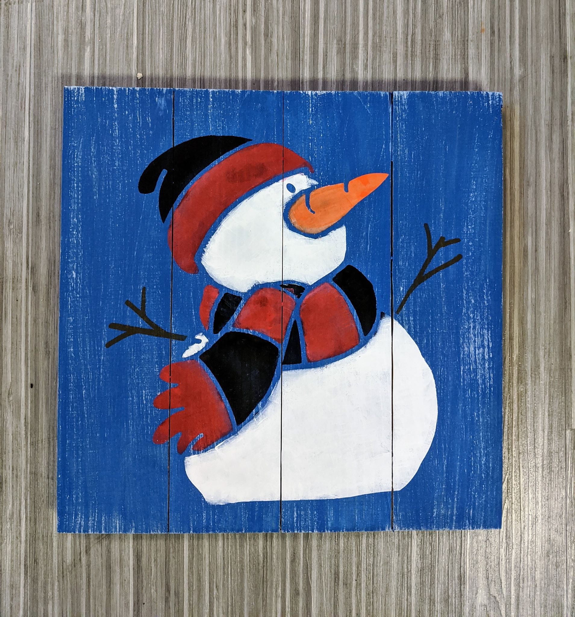 Cute Snowman 14x14