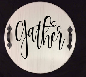 Gather (handles not included) 15"round Lazy Susan