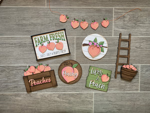 Just Peachy Tiered Tray