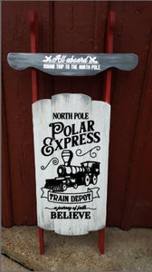 Sled - Polar Express