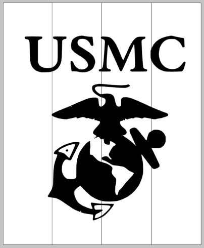 USMC Marines 14x17