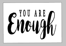 Valentines Day Tiles - You are enough
