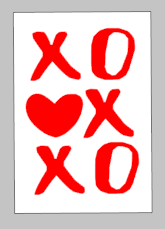 Valentines Day Tiles - XOXO