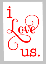 Valentines Day Tiles - I love us