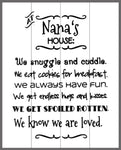 At Nana's House 14x17