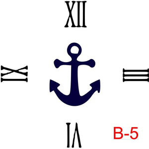 (B-05) Roman Numerals 12,3,6,9 insert anchor