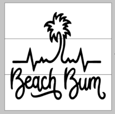Beach Bum 14X14