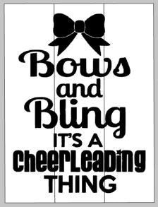 Bows and bling 10.5x14