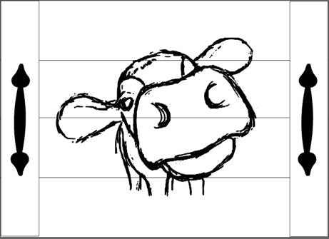 Stove top - Cow head