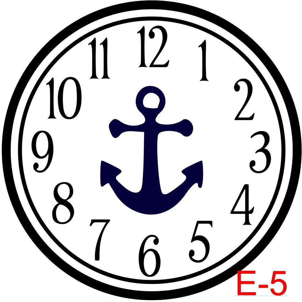 (E-5) Numbers with Circle border insert anchor