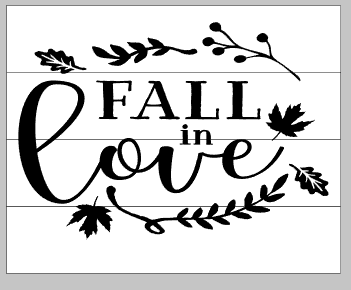 Fall in love 14x17