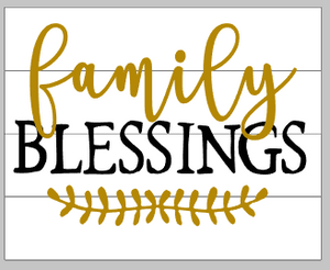 Family blessings 10.5x14