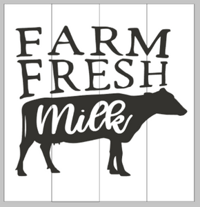 Farm Fresh milk 14x14