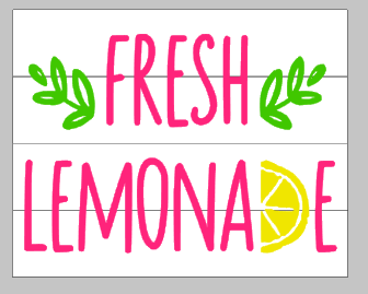 Fresh Lemonade 14x17