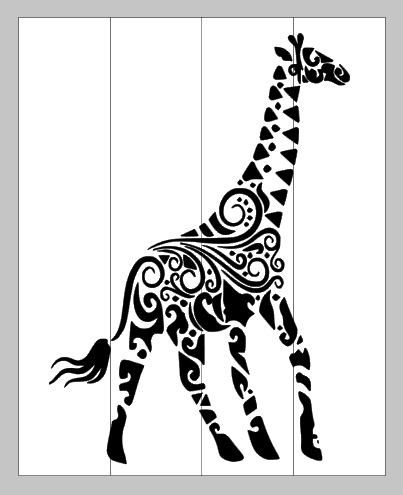Giraffe 14x17