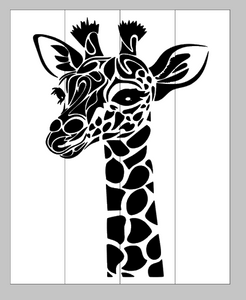 Giraffe head 14x17