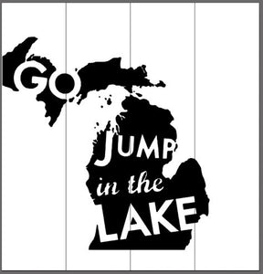 Go jump in the lake 14x14