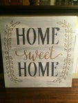 Home sweet home-Vines 14x14