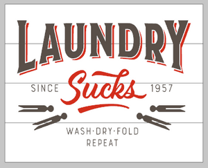 Laundry sucks 14x17
