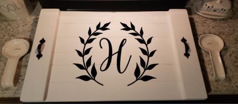 Stove Top -  Laurel with letter
