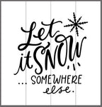 Let it Snow 14x14