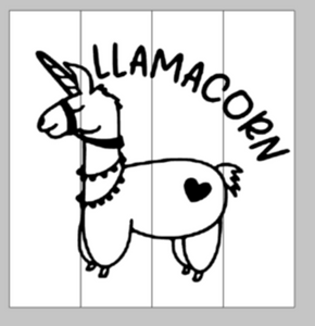 llamacorn 14X14