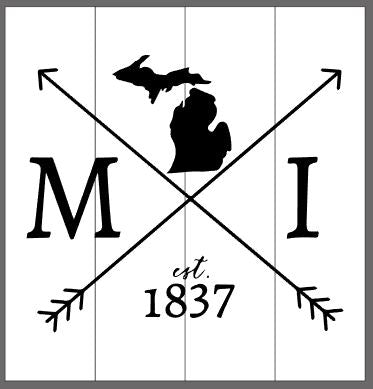 Michigan EST 1837 14x14