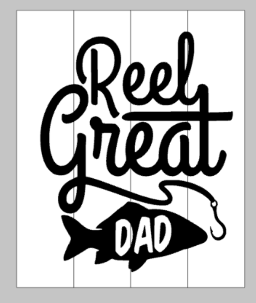 Reel Great Dad 14x17