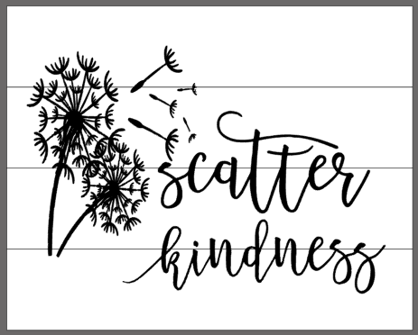 Scatter Kindness 14x17
