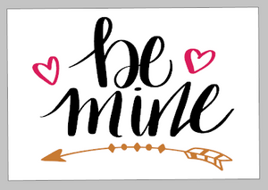 Valentines Day Tiles - Be Mine